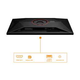 Écran LED - jeux - 32" (31.5" visualisable) - 3840 x 2160 4K UHD (2160p) @ 160 Hz - Fast IPS - 400 cd -... (U32G4U)_14