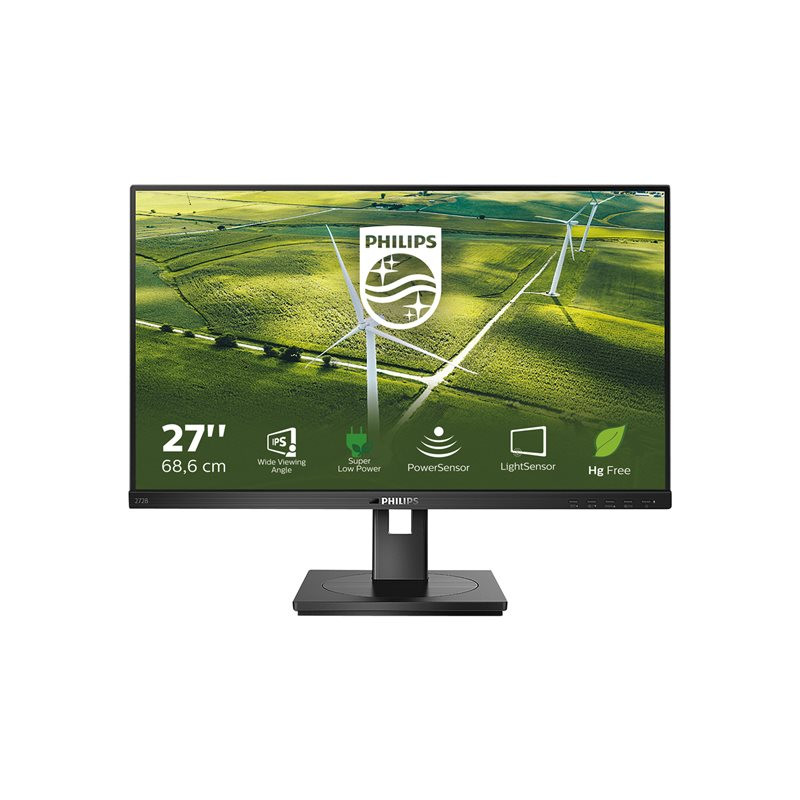 Écran LED - 27" - 1920 x 1080 Full HD (1080p) @ 75 Hz - IPS - 250 cd - m² - 1000:1 - 4 ms - HDMI, DV... (272B1G/00)_1