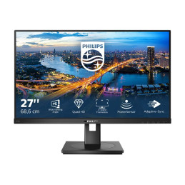 Écran LED - 27" - 2560 x 1440 QHD @ 75 Hz - IPS - 300 cd - m² - 1000:1 - 4 ms - HDMI, DVI-D, DisplayP... (275B1/00)_1