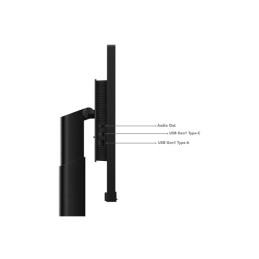 Écran LED - 27" - 3840 x 2160 4K @ 60 Hz - IPS - 450 cd - m² - 1000:1 - 4 ms - Thunderbolt 4, 2xHDM... (62CBRAT6EU)_4