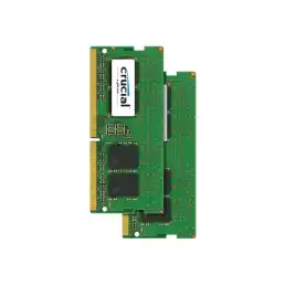 Crucial - DDR4 - module - 8 Go - SO DIMM 260 broches - 2400 MHz - PC4-19200 - CL17 - 1.2 V - mémoire s... (CT8G4SFS824A)_2