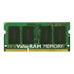 Kingston ValueRAM - DDR3L - module - 4 Go - SO DIMM 204 broches - 1600 MHz - PC3-12800 - CL11 - 1.35 V ... (KVR16LS11/4)_1