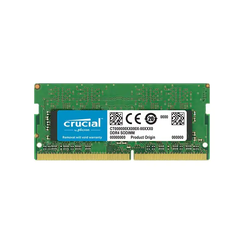 Crucial - DDR4 - module - 32 Go - SO DIMM 260 broches - 3200 MHz - PC4-25600 - CL22 - 1.2 V - mémoire... (CT32G4SFD832A)_1