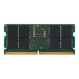 Kingston ValueRAM - DDR5 - module - 16 Go - SO DIMM 262 broches - 4800 MHz - PC5-38400 - CL40 - 1.1 ... (KVR48S40BS8-16)_1