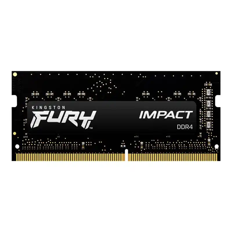 Kingston FURY Impact - DDR4 - kit - 16 Go: 2 x 8 Go - SO DIMM 260 broches - 3200 MHz - PC4-25600 - ... (KF432S20IBK2/16)_1