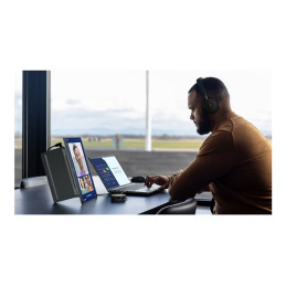 Écran LED - 14" - portable - 1920 x 1200 WUXGA @ 60 Hz - IPS - 400 cd - m² - 1500:1 - 7 ms - 2xUSB-... (DELL-P1425)_9