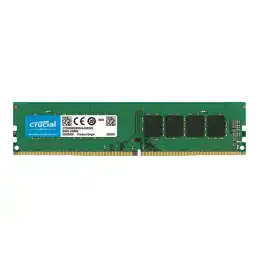 Crucial - DDR4 - module - 32 Go - DIMM 288 broches - 3200 MHz - PC4-25600 - CL22 - 1.2 V - mémoire sa... (CT32G4DFD832A)_1