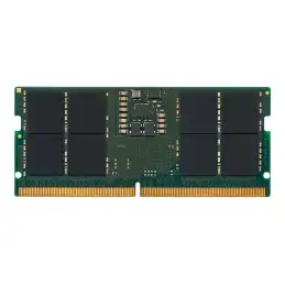 Kingston - DDR5 - module - 16 Go - SO DIMM 262 broches - 5600 MHz - PC5-44800 - CL46 - 1.1 V - mémoire... (KCP556SS8-16)_1
