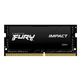 Kingston FURY Impact - DDR4 - module - 16 Go - SO DIMM 260 broches - 3200 MHz - PC4-25600 - CL20 - 1.... (KF432S20IB/16)_1