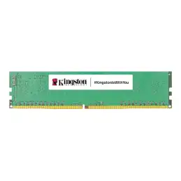 Kingston ValueRAM - DDR4 - module - 8 Go - DIMM 288 broches - 3200 MHz - PC4-25600 - CL22 - 1.2 V - mé... (KVR32N22S6/8)_3