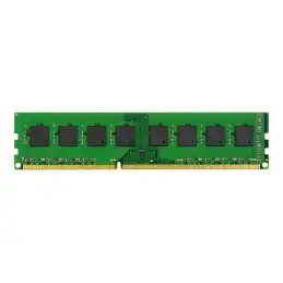 Kingston - DDR3 - module - 4 Go - DIMM 240 broches - 1600 MHz - PC3-12800 - CL11 - 1.5 V - mémoire sans... (KCP316NS8/4)_1