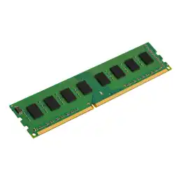 Kingston - DDR3 - module - 4 Go - DIMM 240 broches - 1600 MHz - PC3-12800 - CL11 - 1.5 V - mémoire sans... (KCP316NS8/4)_2