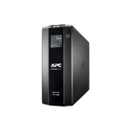 APC Back-UPS Pro - Onduleur - CA 230 V - 960 Watt - 1600 VA - USB - connecteurs de sortie : 8 - noir (BR1600MI)_1