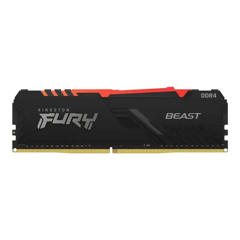 Kingston FURY Beast RGB - DDR4 - kit - 16 Go: 2 x 8 Go - DIMM 288 broches - 3200 MHz - PC4-25600 -... (KF432C16BBAK2/16)_1