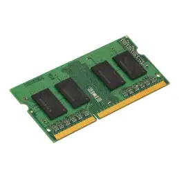 Kingston - DDR4 - module - 4 Go - SO DIMM 260 broches - 2666 MHz - PC4-21300 - CL17 - 1.2 V - mémoire s... (KCP426SS6/4)_2