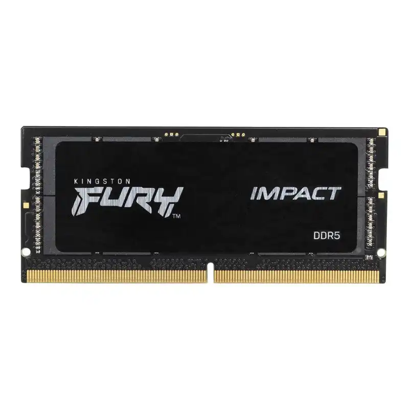 Kingston FURY Impact - DDR5 - kit - 64 Go: 2 x 32 Go - SO DIMM 262 broches - 4800 MHz - PC5-38400 -... (KF548S38IBK2-64)_1