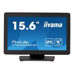 Écran LED - 15.6" - écran tactile - 1920 x 1080 Full HD (1080p) @ 60 Hz - IPS - 450 cd - m² - 1000... (T1633MSC-B1)_1