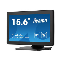 Écran LED - 15.6" - écran tactile - 1920 x 1080 Full HD (1080p) @ 60 Hz - IPS - 450 cd - m² - 1000... (T1633MSC-B1)_2