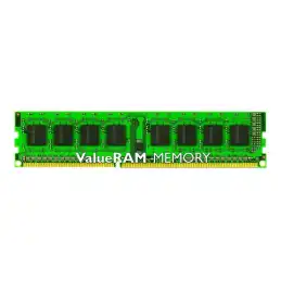 Kingston ValueRAM - DDR3 - module - 8 Go - DIMM 240 broches - 1600 MHz - PC3-12800 - CL11 - 1.5 V - mémo... (KVR16N11/8)_1
