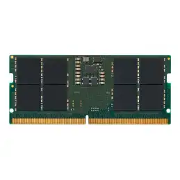 Kingston ValueRAM - DDR5 - module - 32 Go - SO DIMM 262 broches - 5600 MHz - CL46 - 1.1 V - mémoire ... (KVR56S46BD8-32)_1