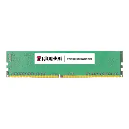Kingston ValueRAM - DDR4 - module - 16 Go - DIMM 288 broches - 2666 MHz - PC4-21300 - CL19 - 1.2 V - ... (KVR26N19D8/16)_3