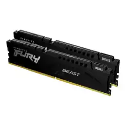 Kingston FURY Beast - DDR5 - kit - 32 Go: 2 x 16 Go - DIMM 288 broches - 5600 MHz - PC5-44800 - CL4... (KF556C40BBK2-32)_2