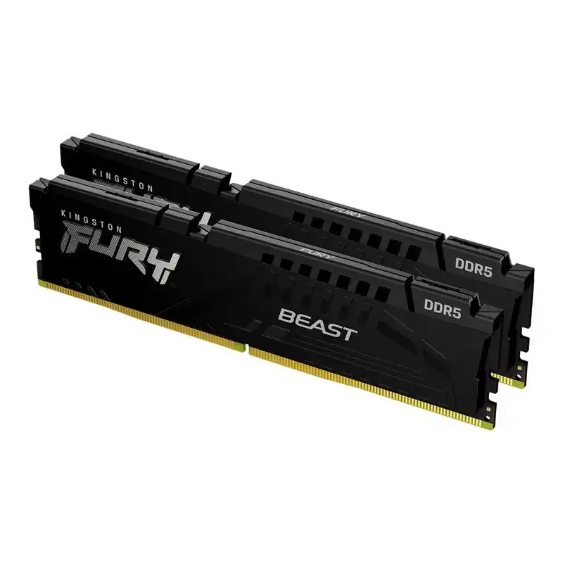 Kingston FURY Beast - DDR5 - kit - 64 Go: 2 x 32 Go - DIMM 288 broches - 6000 MHz - PC5-48000 - CL... (KF560C36BBEK2-64)_1