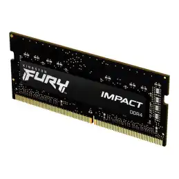Kingston FURY Impact - DDR4 - module - 8 Go - SO DIMM 260 broches - 2666 MHz - PC4-21300 - CL15 - 1.2 ... (KF426S15IB/8)_2