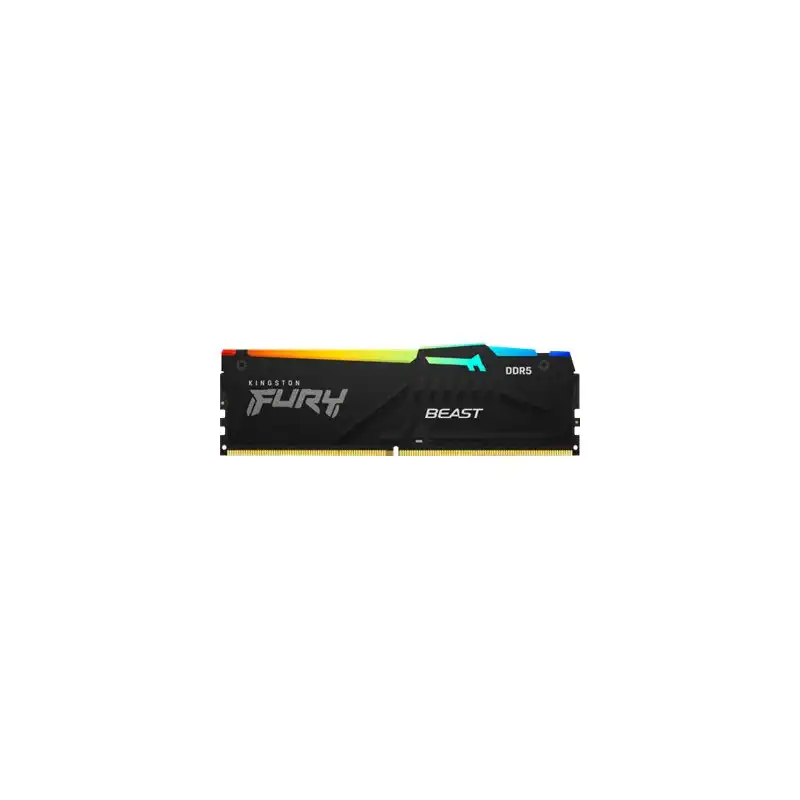 Kingston FURY Beast RGB - DDR5 - kit - 32 Go: 2 x 16 Go - DIMM 288 broches - 5600 MHz - PC5-44800... (KF556C36BBEAK2-32)_1