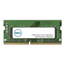 Dell - DDR4 - module - 8 Go - SO DIMM 260 broches - 3200 MHz - PC4-25600 - 1.2 V - mémoire sans tampon - n... (AB371023)_1