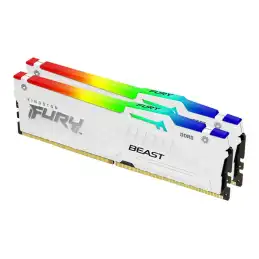 Kingston FURY Beast RGB - DDR5 - kit - 32 Go: 2 x 16 Go - DIMM 288 broches - 6000 MHz - PC5-48000... (KF560C36BWEAK2-32)_4