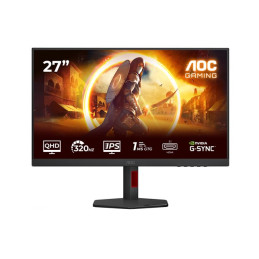 Écran LED - jeux - 27" - 2560 x 1440 QHD @ 320 Hz - Fast IPS - 400 cd - m² - 1000:1 - DisplayHDR 400 ... (Q27G4SRU)_5
