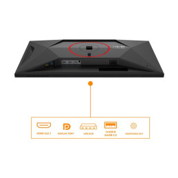 Écran LED - jeux - 27" - 2560 x 1440 QHD @ 320 Hz - Fast IPS - 400 cd - m² - 1000:1 - DisplayHDR 400 ... (Q27G4SRU)_16