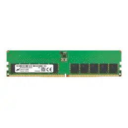 Micron - DDR5 - module - 32 Go - DIMM 288 broches - 4800 MHz - PC5-38400 - CL40 - 1.1 V - mémoir... (MTC20C2085S1EC48BR)_1