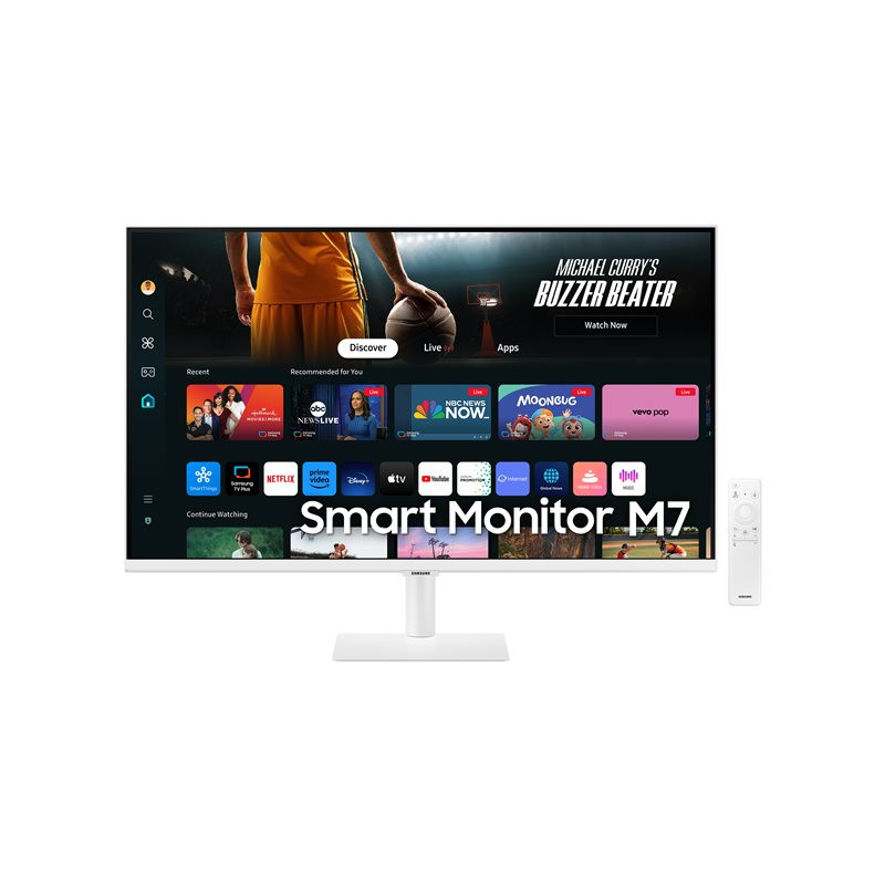 M70D Series - écran LED - Intelligent - 32" - 3840 x 2160 4K @ 60 Hz - VA - 300 cd - m² - 3000:... (LS32DM703UUXEN)_1