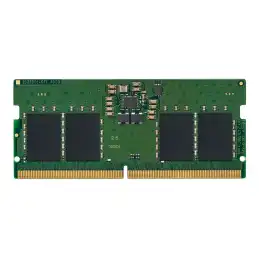 Kingston ValueRAM - DDR5 - module - 8 Go - SO DIMM 262 broches - 4800 MHz - PC5-38400 - CL40 - 1.1 V ... (KVR48S40BS6-8)_1