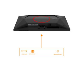 Écran LED - jeux - 24" (23.8" visualisable) - 1920 x 1080 Full HD (1080p) @ 200 Hz - Fast IPS - 300 cd... (24G4HRE)_13