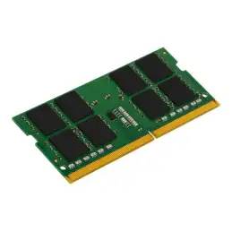 Kingston ValueRAM - DDR4 - module - 16 Go - SO DIMM 260 broches - 2666 MHz - PC4-21300 - CL19 - 1.2 V... (KVR26S19D8/16)_1