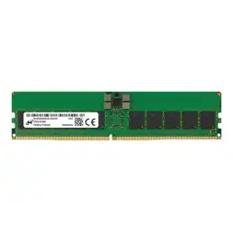 Micron - DDR5 - module - 32 Go - DIMM 288 broches - 4800 MHz - PC5-38400 - CL40 - 1.1 V - mémoir... (MTC20F1045S1RC48BR)_1