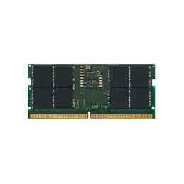 Kingston - DDR5 - kit - 32 Go: 2 x 16 Go - SO DIMM 262 broches - 4800 MHz - PC5-38400 - CL40 - 1.1 V... (KCP548SS8K2-32)_1