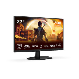 Écran LED - jeux - 27" - 2560 x 1440 QHD @ 240 Hz - Fast IPS - 300 cd - m² - HDR10 - 0.3 ms - HDMI, D... (Q27G42ZE)_4