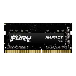 Kingston FURY Impact - DDR4 - kit - 32 Go: 2 x 16 Go - SO DIMM 260 broches - 2666 MHz - PC4-21300 ... (KF426S15IB1K2/32)_1