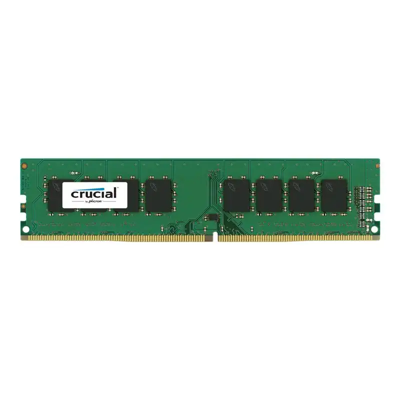 Crucial - DDR4 - module - 4 Go - DIMM 288 broches - 2400 MHz - PC4-19200 - CL17 - 1.2 V - mémoire sans... (CT4G4DFS824A)_1