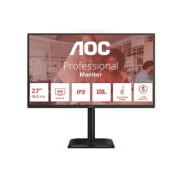 Écran LED - 27" - 2560 x 1440 QHD @ 120 Hz - IPS - 250 cd - m² - 1500:1 - 4 ms - HDMI, DisplayPort - ha... (Q27E4U)_1
