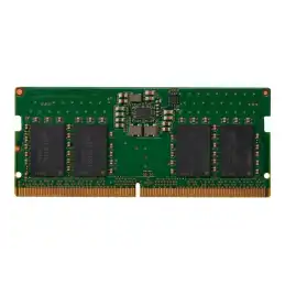DDR5 - module - 8 Go - SO DIMM 262 broches - 4800 MHz - pour HP EliteBook 840 - 845 - 860 - 865 - 1040 G... (5S4C3AAABB)_1