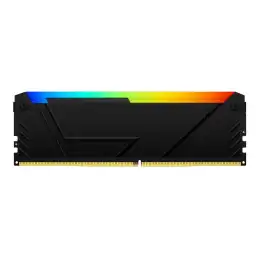 Kingston FURY Beast RGB - DDR4 - module - 32 Go - DIMM 288 broches - 3200 MHz - PC4-25600 - CL16 - ... (KF432C16BB2A/32)_4