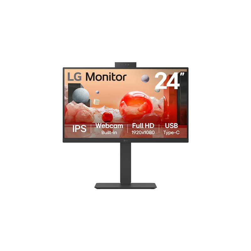 BA850 Series - écran LED - 24" (23.8" visualisable) - 1920 x 1080 Full HD (1080p) @ 100 Hz - IPS - 2... (24BA850-B)_1