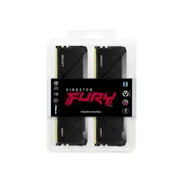 Kingston FURY Beast RGB - DDR4 - kit - 64 Go: 2 x 32 Go - DIMM 288 broches - 3200 MHz - PC4-25600... (KF432C16BB2AK2/64)_4