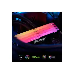 Kingston FURY Beast RGB - DDR4 - kit - 64 Go: 2 x 32 Go - DIMM 288 broches - 3200 MHz - PC4-25600... (KF432C16BB2AK2/64)_8