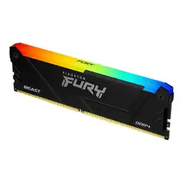 Kingston FURY Beast RGB - DDR4 - kit - 64 Go: 2 x 32 Go - DIMM 288 broches - 3200 MHz - PC4-25600... (KF432C16BB2AK2/64)_11